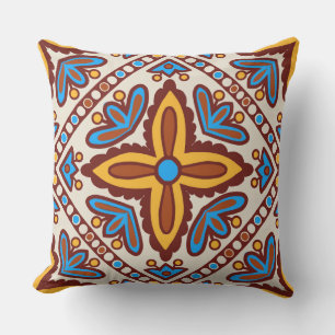 Talavera Tile Cushion