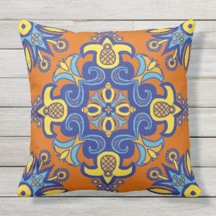 Talavera Tile Cushion