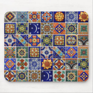 Talavera Tile Image on Mouse Pad