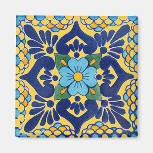 Talavera Tile Magnet (Front)