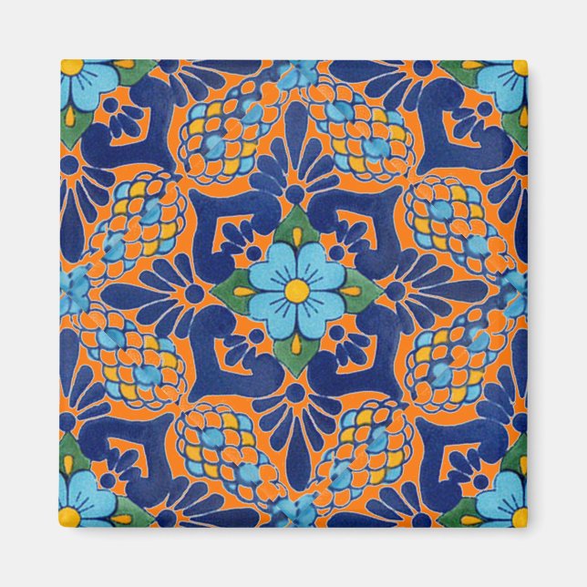 Talavera Tile Magnet (Front)