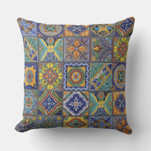 Talavera Tiles Cushion