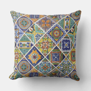 Talavera Tiles Cushion