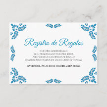Talavera Turquoise Minimalist Spanish Wedding