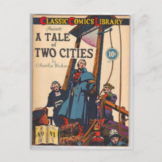Tale of Two Cities Comic Postcard