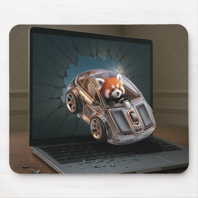 Talent Breaks Through. Mouse Pad (Front)