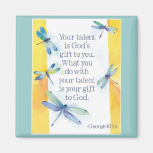 talent quote magnet