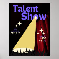 Talent Show FLyer, Show Flyer, Talent Contest