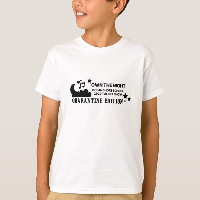 Talent Show Shirt - Kids (White) (Front)