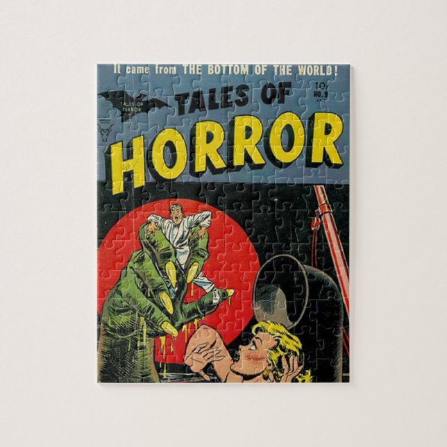 Tales of Horror comic Jigsaw Puzzle (Vertical)