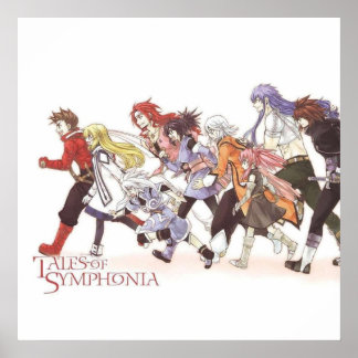 Tales of Symphonia Cast Poster