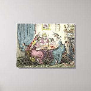 Tales of Wonder -dedicated to M.G. Lewis Esq' Canvas Print