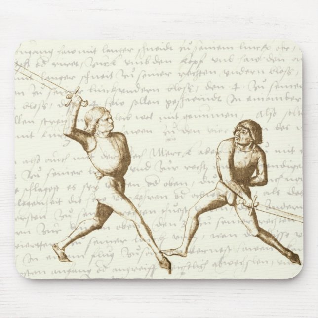 Talhoffer's Manual mousepad (Front)