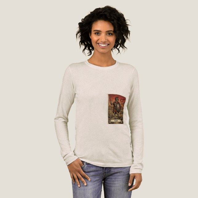 Talisman of Mars – Agrippa’s Seal of Victory Tri-Blend Shirt (Full Front)