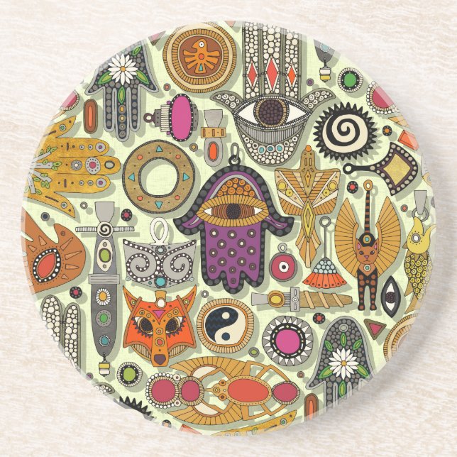 talismans honeydew coaster (Front)