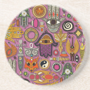 talismans peony coaster