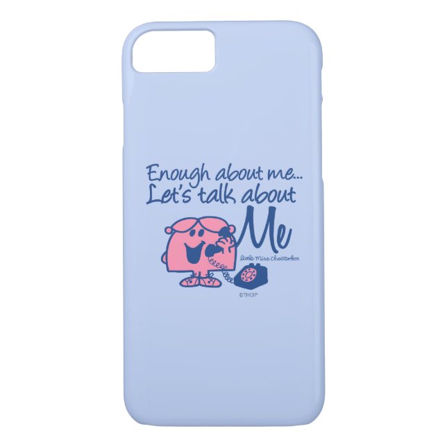 Talk About Little Miss Chatterbox Case-Mate iPhone Case (Back)