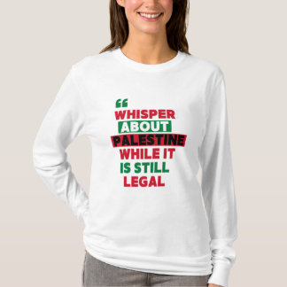 TALK ABOUT PALESTINE MERCH T-Shirt