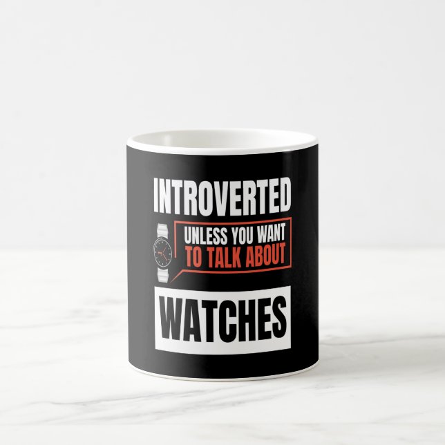 Talk About Watches Wristwatch Watch Coffee Mug (Center)