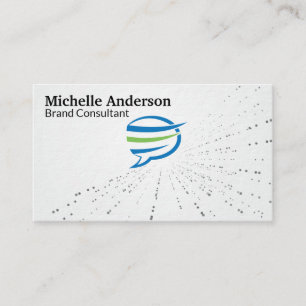 Talk Bubble Logo   Corp Business Card