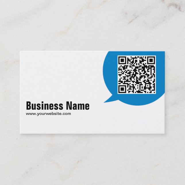 Talk Bubble Psychiatrist Business Card (Front)