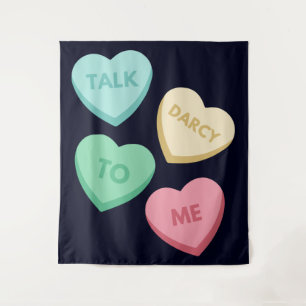 Talk Darcy To Me III Tapestry