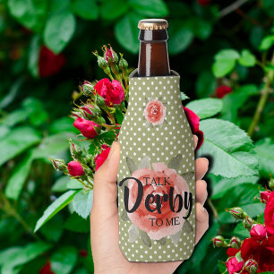 Talk Derby to Me Floral Bottle Cooler