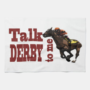Talk Derby to Me Gifts & Novelties Tea Towel