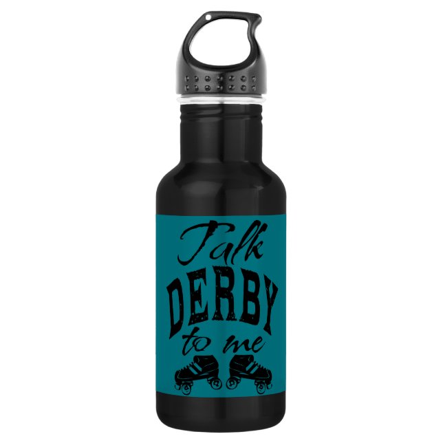 Talk Derby to me, Roller Derby 532 Ml Water Bottle (Front)