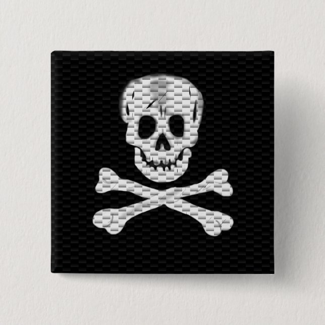 Talk Like a Pirate Day 15 Cm Square Badge (Front)