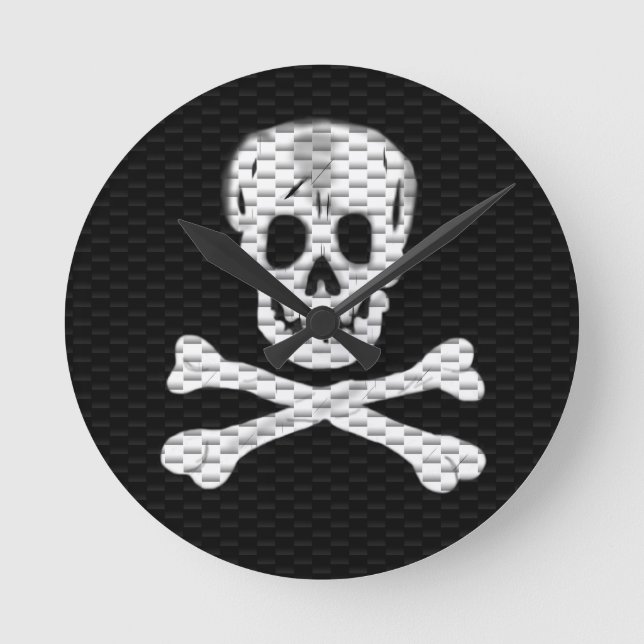 Talk Like a Pirate Day Round Clock (Front)