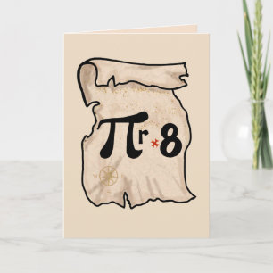 Talk Like An Intelligent Pirate Day Card