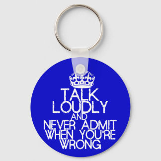 Talk Loudly Key Ring