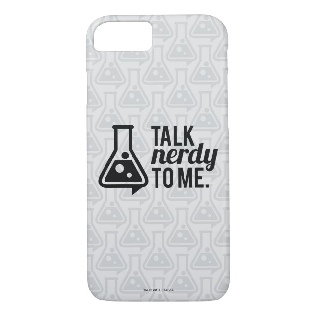 Talk Nerdy Case-Mate iPhone Case (Back)