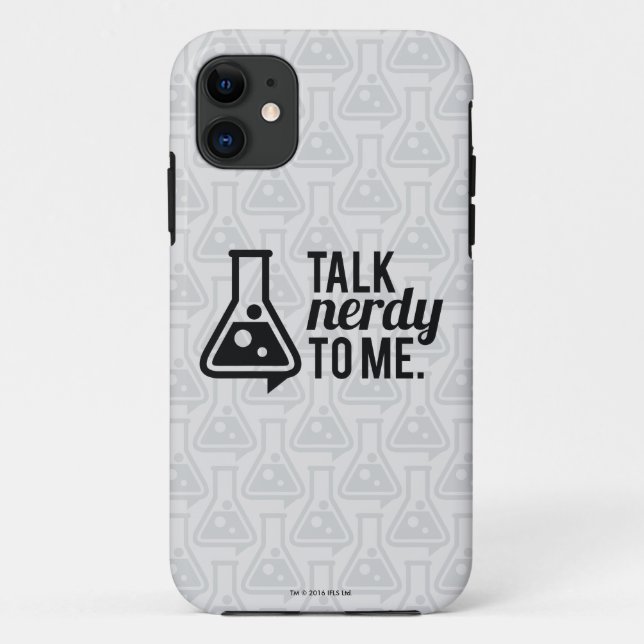 Talk Nerdy Case-Mate iPhone Case (Back)