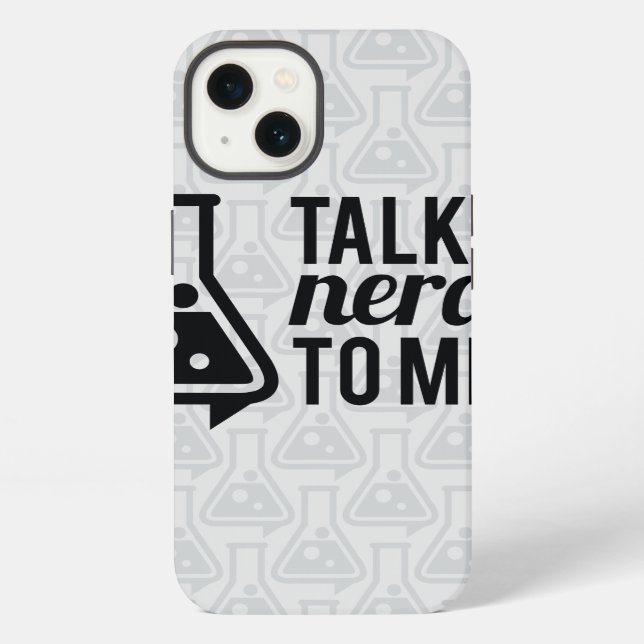 Talk Nerdy iPhone Case (Back)