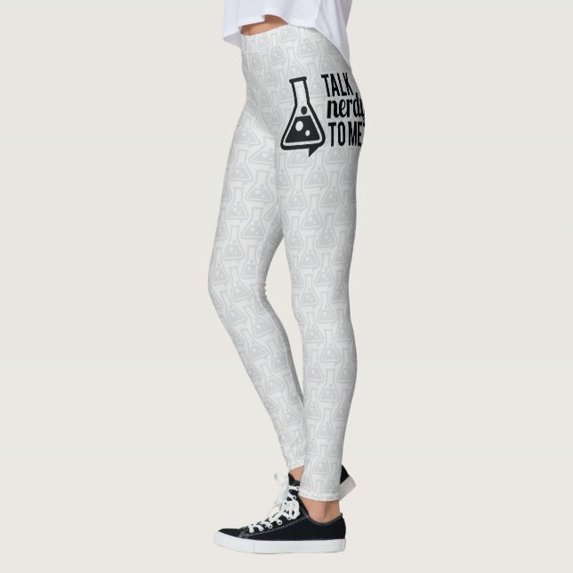 Talk Nerdy Leggings (Left)