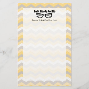 Talk Nerdy To Me Stationery