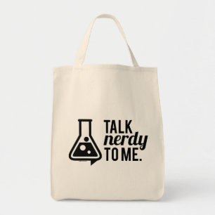 Talk Nerdy Tote Bag