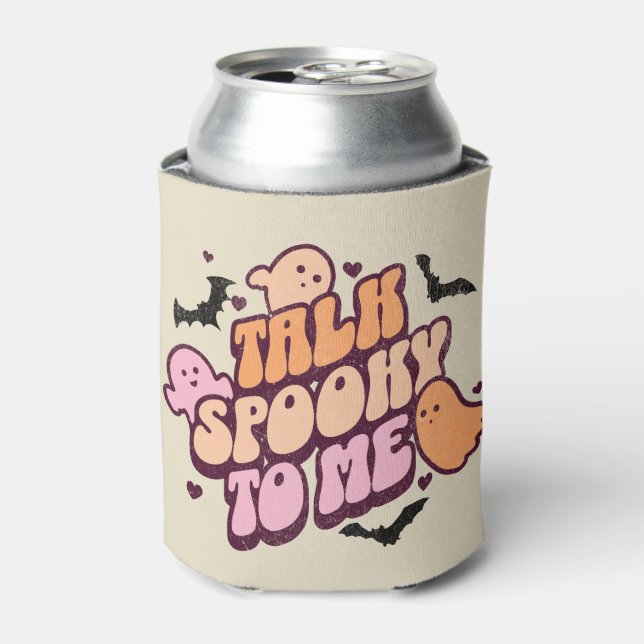 Talk spooky to me can cooler (Can Front)