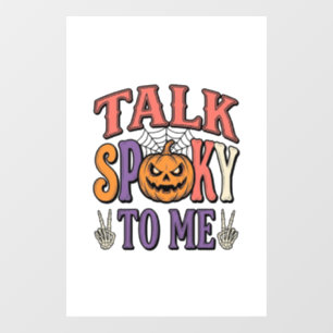 Talk Spooky To Me Vintage Halloween Shirt Design_1