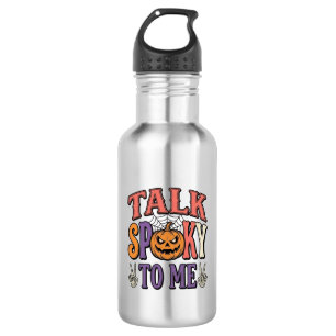 Talk Spooky To Me Vintage Halloween Shirt Design_1 532 Ml Water Bottle