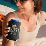 Talk THIRTY to Me! 30th Birthday Keepsake Gift Can Cooler<br><div class="desc">'Talk THIRTY to Me' 30th Adult Birthday Party Keepsake Gift!</div>