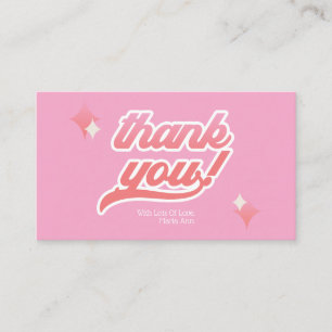 Talk Thirty to Me – Thank You Card