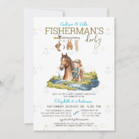 Talk to Me Rustic Fisherman's Derby Baby Shower 