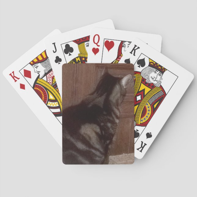 Talk to the Back Dave Playing Cards (Back)