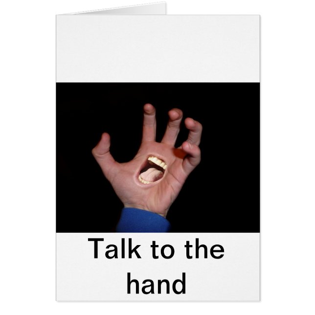 Talk to the hand (Front)