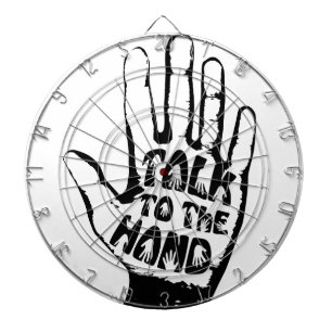 Talk To The Hand Dartboard