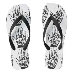 Talk To The Hand Jandals