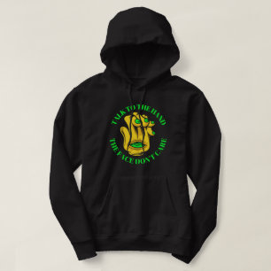 TALK TO THE HAND THE FACE DON'T CARE funny Hoodie